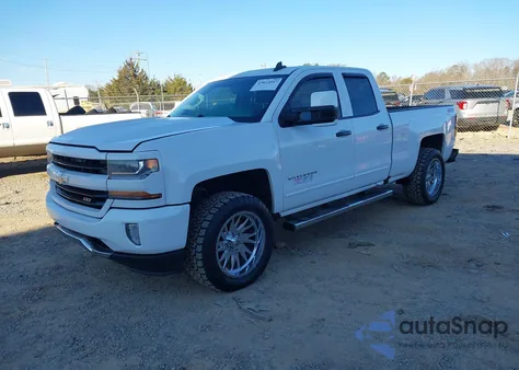 2016 Chevrolet Silverado 1500 2Lt из США, поврежденный, VIN 1GCVKREC4GZ150609